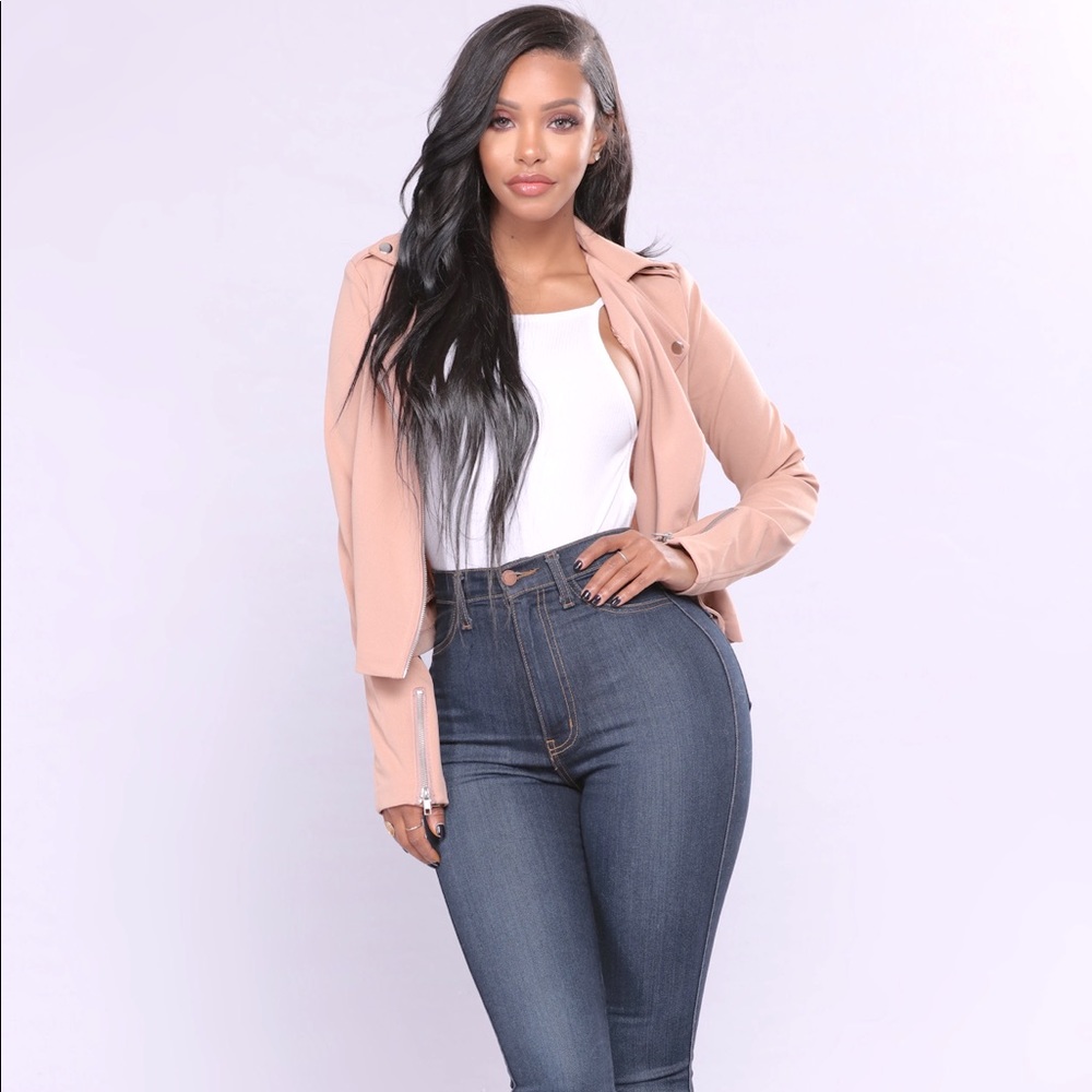 Pink Fashion Nova Jacket